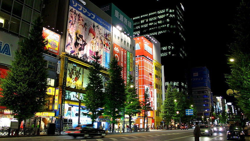 japan-city-streets--2.jpg (1920Ã1080) | XB1133 Perspektivbauprojekt | Pinterest | Perspektive HD-Hintergrundbild